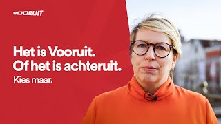 De keuze is simpel Het is Vooruit Of het is achteruit Kies maar [upl. by Joleen]