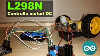 Come controllare motori DC con L298N  Arduino ITA [upl. by Eivla]