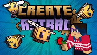 Jazzys Beetopia  Create Astral Ep 31  Modded Minecraft 4Player Gameplay [upl. by Necyla]