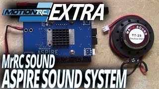 MrRCSound Aspire Sound System  Setup and Demo  Motion RC Extra [upl. by Attennaj483]