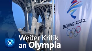 Kritik an Olympischen Winterspielen in Peking reißt nicht ab [upl. by Otilia]