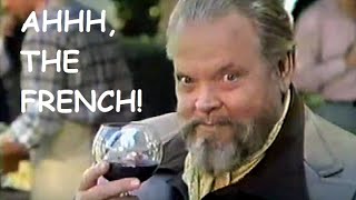 🍷A YouTube CLASSIC Orson Welles in Outtakes for Champagne Commercial🍷 [upl. by Yesor]