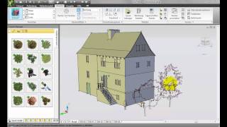 DATAflor CAD  Version12  Landschaftsobjekte [upl. by Barri]