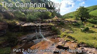 Cambrian Way Part 2 Abergavenny to Crickhowell Backpacking amp wild camping on on this tough trail [upl. by Hadihsar]