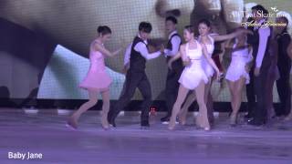 Yuna Kim  Team Korea  Adios Nonino Ending  All That Skate 2014 By Baby Jane♥ [upl. by Lebana997]