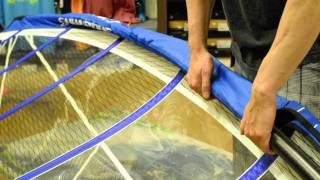 How to rig your windsurf sail [upl. by Hymen]