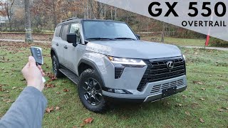 2024 Lexus GX 550 Overtrail Plus Start Up Exhaust Walkaround Interior and Review [upl. by Ethelinda408]