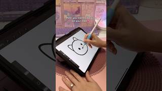 iPad drawing 💕✏️ apple pencil  procreate app  digital art  iPad accessories [upl. by Saucy967]