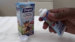 ✅ How To Use Orajel Childrens Training Toothpaste Review [upl. by Byrn]