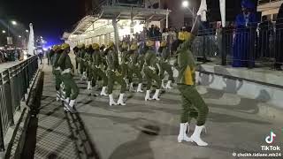 Prestation des majorettes du lycée Kennedy à l’inauguration du BRT [upl. by Attoynek]