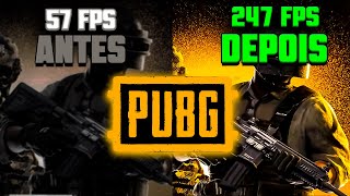 MELHOR FORMA DE CONSEGUIR MAIS FPS NO PUBG EM 2024 [upl. by Vokay277]