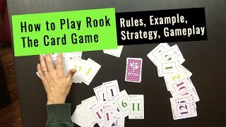 How To Play Rook the Card Game Rules Example Strategy and Full Gameplay [upl. by Asinla]