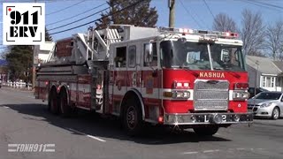 Nashua Fire Ladder 2 Responding [upl. by Ursal953]