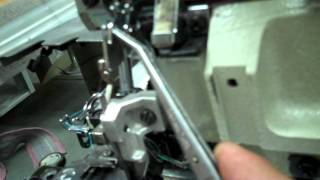 Threading Guide for 5 Thread Overlock Part 35  ABC Sewing Machine [upl. by Haimerej]