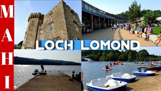 Loch Lomond Shores Balloch Scotland  Balloch Castle County Park  Loch Lomond Vlog  Scotland Vlog [upl. by Esmaria110]