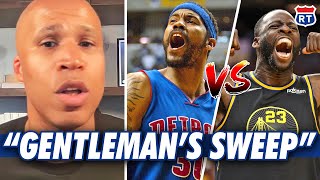 Who Would Win Between the 2017 Warriors and the 2004 Pistons  Richard Jefferson and Channing Frye [upl. by Ytsirhc]