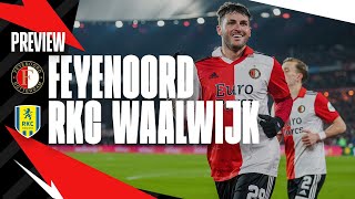 PREVIEW 📊  Feyenoord  RKC Waalwijk  Eredivisie 28 [upl. by Sivet]