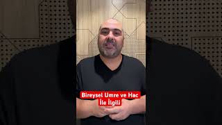 Bireysel Umre ve Hac İle İlgili Bugün 25 Haziran Salı saat 2100’de sorularınızı cevaplıyorum umre [upl. by Rebma]