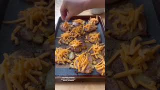 Loaded Smashed Potatoes😍🤩 viralvideo viralshorts foodie foodlover recipe shortrecipe [upl. by Gerard]