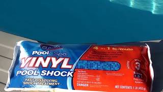 Clorox Pool amp Spa 4in1 Shock Plus Swim in 15 Minutes REVIEW [upl. by Inail]