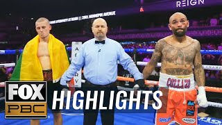 Eimantas Stanionis defeats Gonzalez by ninthround KO in PBC Fight Night  HIGHLIGHTS  PBC ON FOX [upl. by Flessel]