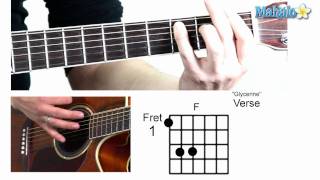 How to Play quotGlycerinequot by Bush on Guitar [upl. by Trip544]