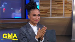 Eternals star Lauren Ridloff on playing the 1st deaf superhero in the MCU l GMA [upl. by Varion952]