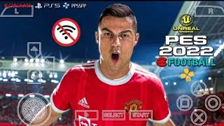 Comment Télécharger PES 2022 PPSSPP Camera PS5 Sur Android Version Française [upl. by Idnor]