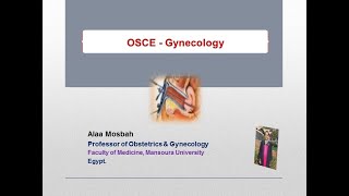 OSCE  Gynecology  Part 1 [upl. by Tripp764]