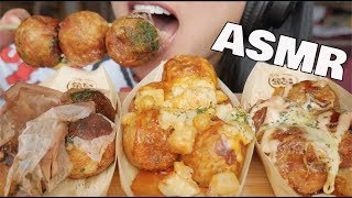 ASMR TAKOYAKI EATING SOUNDS  SASASMR [upl. by Farhsa252]