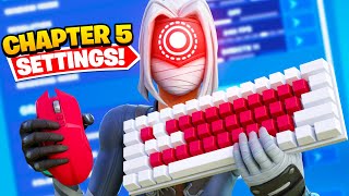 BEST Chapter 5 PC Keyboard amp Mouse Settings Sensitivity  Keybinds In Fortnite [upl. by Marola790]