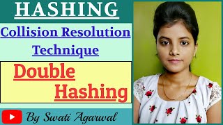 Double HashingCollision Resolution TechniqueHashing TechniquesData StructureHashing in DS [upl. by Roberson]