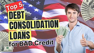 Best Debt Consolidation Loan 💸 for Bad Credit 🇺🇸  Business Debt Consolidation [upl. by Maurreen10]