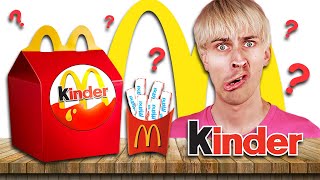 Kupiłem w McDonalds zestaw Kinder Happy Meal [upl. by Oilalue]