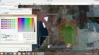 Video 3 Creating a choropleth map in Google Earth [upl. by Carberry]