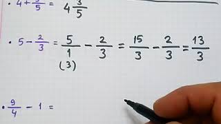 5sınıf matematik Kesirlerle toplama ve çıkarma işlemleri Bulbulogretmen kesirler [upl. by Selohcin993]