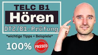 Hörverstehen B1 So schaffst du die TELC DTZ B1Prüfung [upl. by Fleta481]