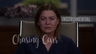 Greys Anatomy Scene Final  Episode 18x20  Chasing Cars  Version quotSnow Patrolquot Instrumental [upl. by Eniaral]