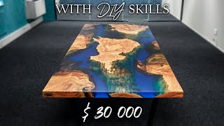 our MOST EXPENSIVE table build using DIY skills [upl. by Loise707]