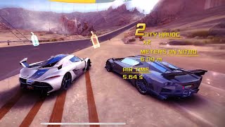 Asphalt 8 Multiplayer Koenigsegg Jesko vs Mazzanti Evantra Millecavalli Battle Race [upl. by Kimberlee]