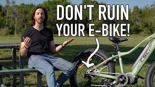 How to properly ride a middrive electric bike [upl. by Pearlman200]