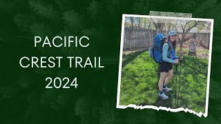 Pacific Crest Trail 2024 Gear Video [upl. by Yelekreb]