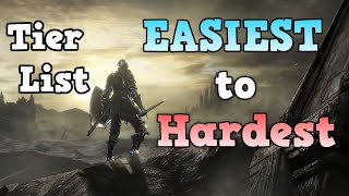 Ranking DARK SOULS 3 Bosses from EASIEST to HARDEST  Tier List [upl. by Nesnaj795]