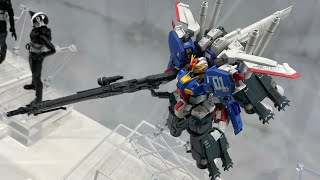 【TAMASHII NATIONS STORE TOKYO】METAL ROBOT魂 （Ka signature） ＜SIDE MS＞ Sガンダム ブースター・ユニット装着型 サンプル展示 [upl. by Htebezile265]