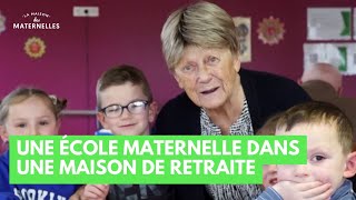 Une école maternelle dans une maison de retraite  La Maison des maternelles LMDM [upl. by Gabby324]