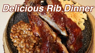 How to make A Delicious Barbeque Rib Dinner [upl. by Amlus]