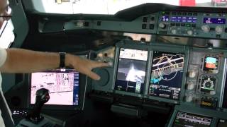 Lufthansa A380 Cockpit Tour [upl. by Cecilia]