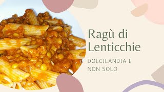 Ragù di lenticchie  Ricetta Veg con Monsieur cousine plus [upl. by Deirdra]