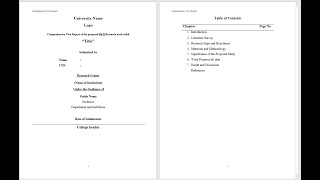 PhD Comprehensive Viva  Report Template CV [upl. by Tye]