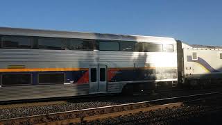 Amtrak 2103 passes by Roseville CA [upl. by Butte]